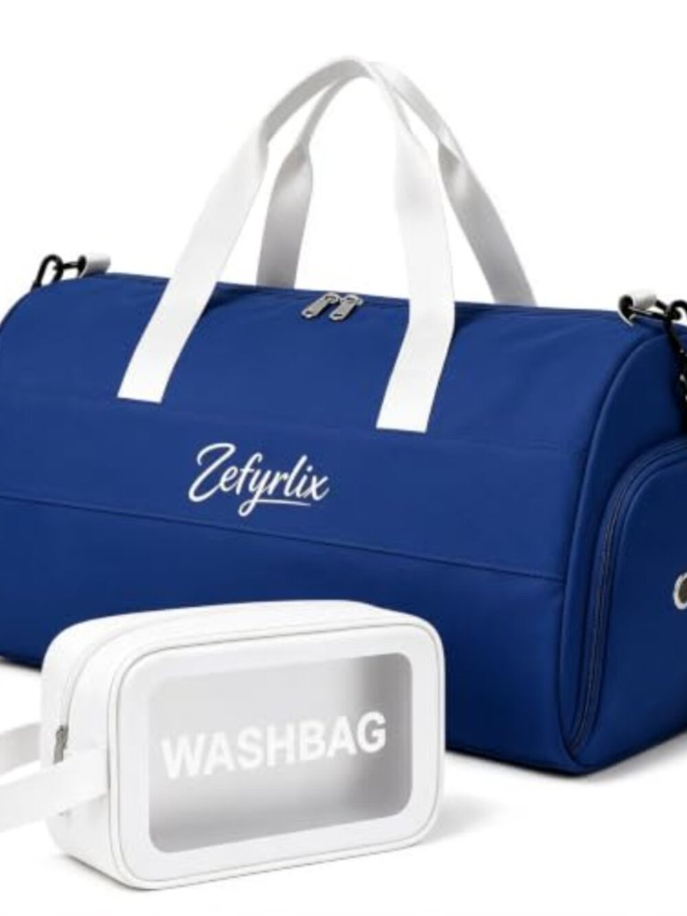 Sports Gym Bag for Men Women with Waterproof Shoe Compartment